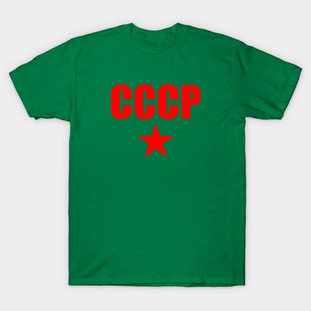 CCCP red T-Shirt by BigTime